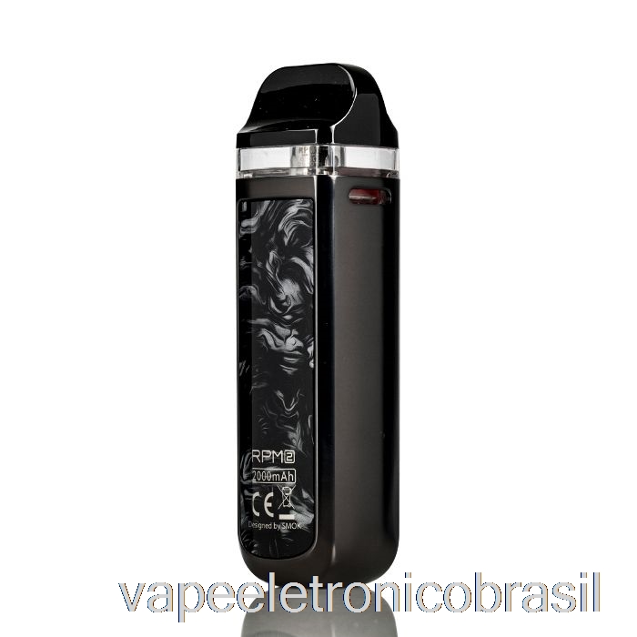 Vape Eletrônico Smok Rpm 2 80w Pod Mod Kit Preto Brilhante